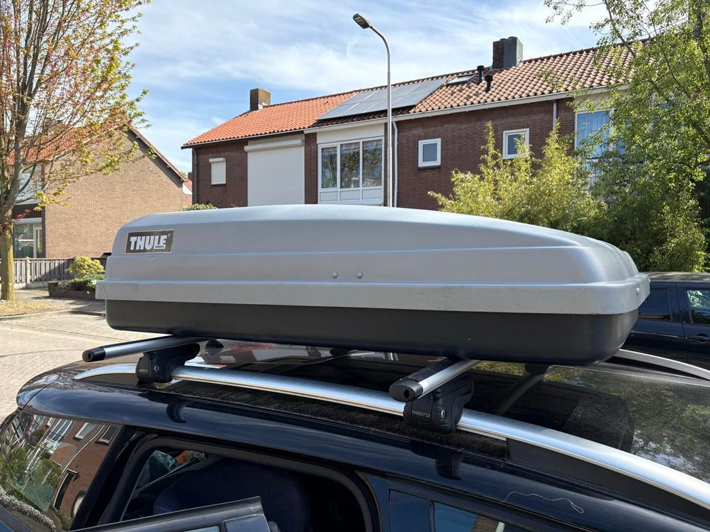 Thule Dakkoffer 400 Liter - Bagagebox voor Auto, Auto diversen, Dakkoffers, Ophalen, Gebruikt