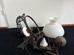 olielamp - weegschaal+diverse, Antiek en Kunst, Ophalen