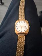 Vintage Pontiac Diadatic Horloge Goudkleurig, Ophalen of Verzenden, Gebruikt, Overige merken