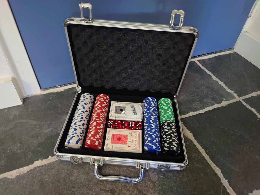 Complete pokerset, NIEUW!, Ophalen of Verzenden, Nieuw