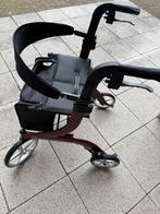 Rollator Travixx donkerrood maat S, Ophalen, Zo goed als nieuw