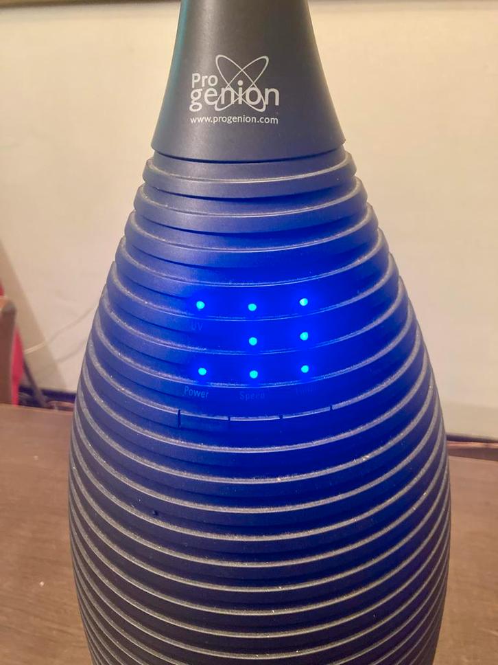 Progenion UV-Luchtreiniger met Geur Diffuser, Witgoed en Apparatuur, Luchtbehandelingsapparatuur, Gebruikt, Luchtreiniger, Ophalen of Verzenden