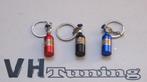 NOS nitrous oxide lachgas fles blauw/blue sleutelhanger, Ophalen of Verzenden