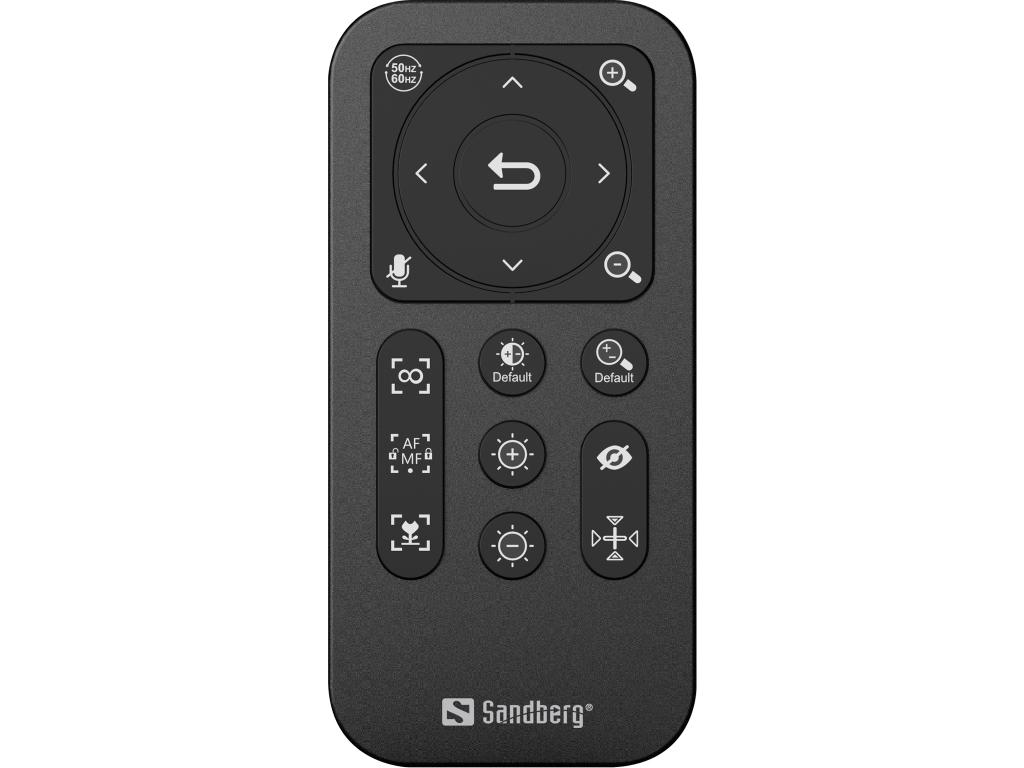 Streamer USB Webcam Pro Elite + afstandsbediening + gamers, MacOS, Verzenden, https://sandberg.world/nl-be/product/streamer-usb-webcam-pro-elite