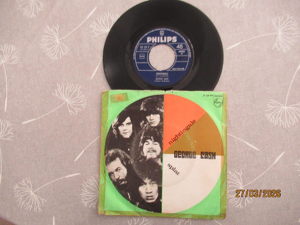 George Cash       Nightingale, Gebruikt, 7 inch, Single, Ophalen of Verzenden