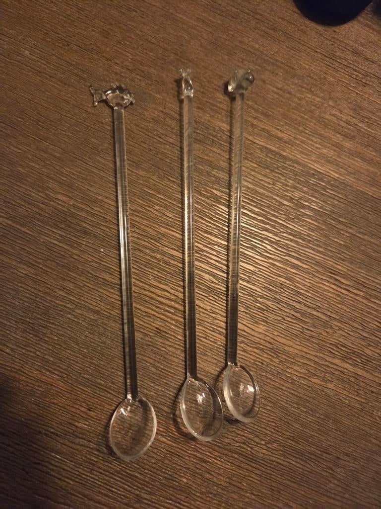 Glazen lepeltjes, Ophalen of Verzenden