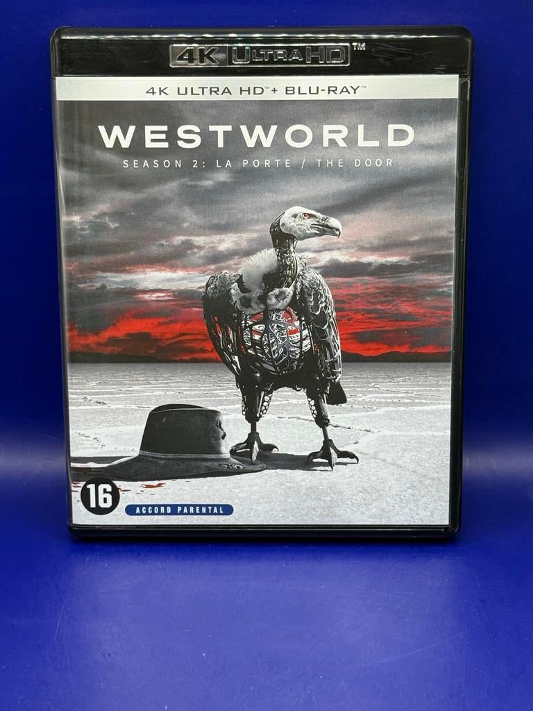 Westworld Seizoen 2 4K Ultra HD + Blu-ray Boxset, Cd's en Dvd's, Blu-ray, Zo goed als nieuw, Science Fiction en Fantasy, Boxset