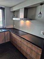 Hoekkeuken te koop, Ophalen, Gebruikt, Bruin, Hoekkeuken