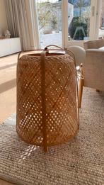 Ikea rieten lamp, Ophalen, Zo goed als nieuw, Hout, Minder dan 50 cm