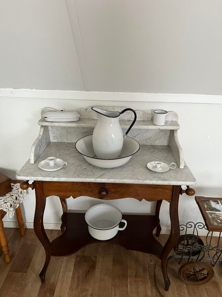 Antiek wasmeubel, compleet., Antiek en Kunst, Ophalen