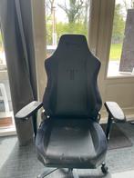 Game stoel / bureaustoel, Huis en Inrichting, Ophalen, Gebruikt, Zwart, Gaming bureaustoel