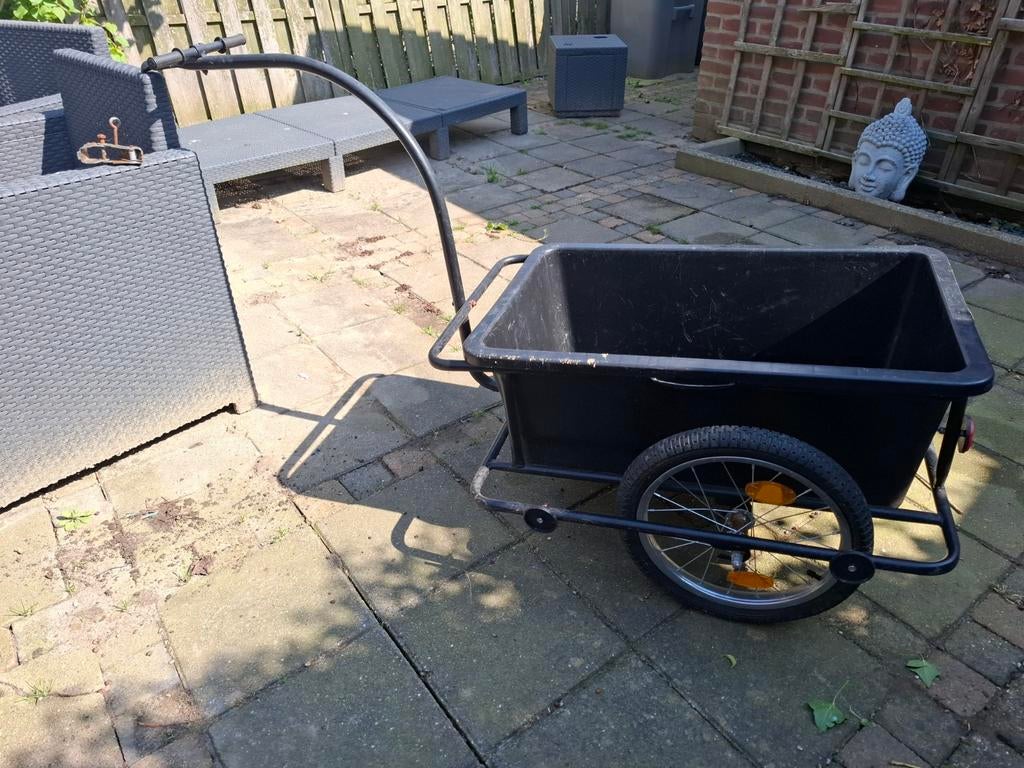 Viskar voor fiets, Fietsen en Brommers, Fietsaccessoires | Aanhangers en Karren, Gebruikt, Ophalen