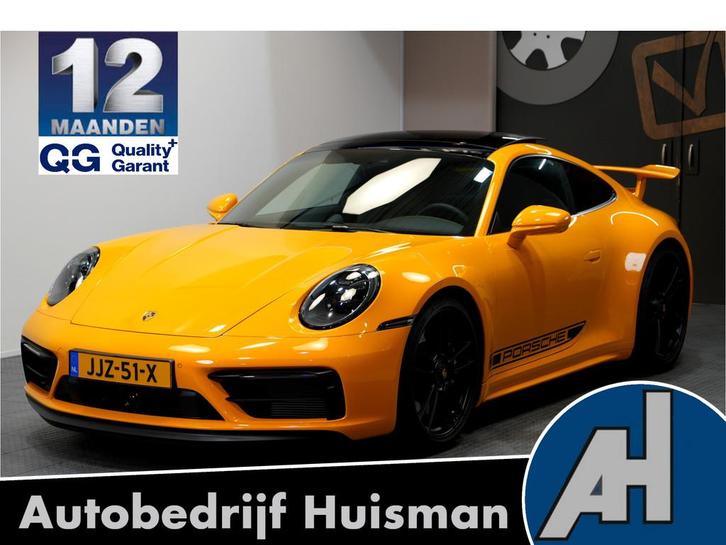 Porsche 911 3.0 Carrera 4 GTS 353kW/480pk Aut8 AERO PAKKET +, Auto's, Porsche, Bedrijf, Te koop, 4x4, ABS, Achteruitrijcamera