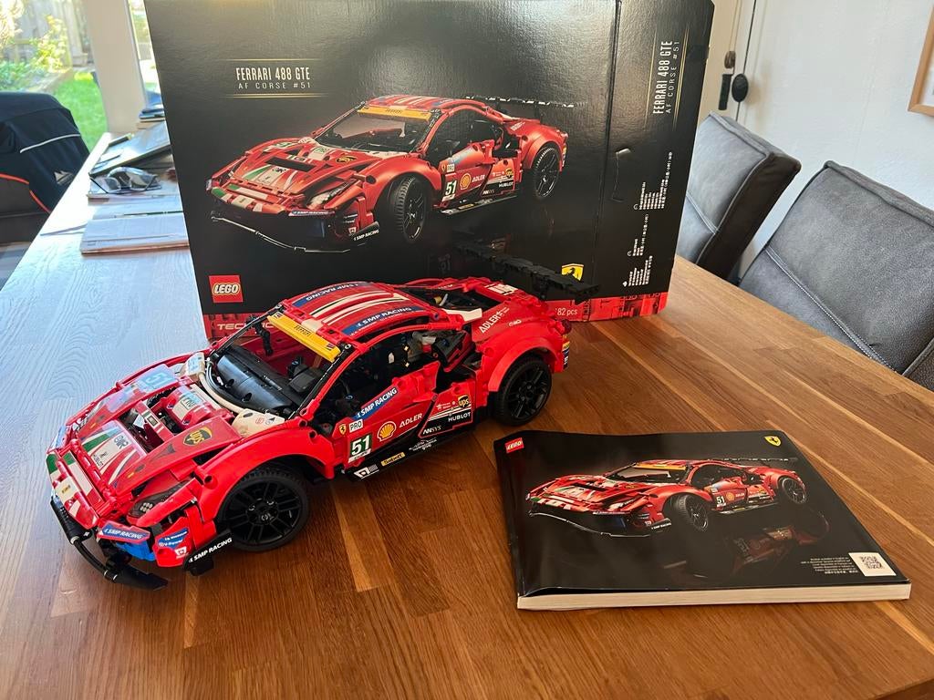 Lego Technic Ferrari 488 GTE, Ophalen of Verzenden, Nieuw, Lego