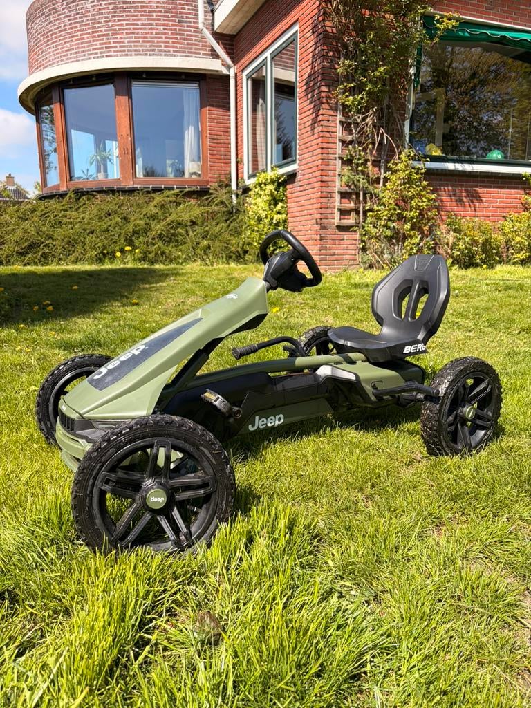 Berg skelter rally Jeep uitvoering, Kinderen en Baby's, Speelgoed | Buiten | Skelters, Zo goed als nieuw, Berg, Ophalen