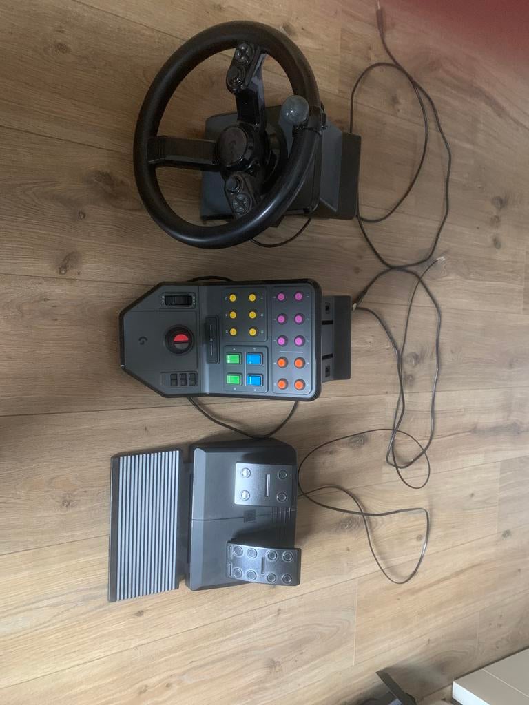 Farming simulator stuur, Computers en Software, Joysticks, Ophalen of Verzenden, Zo goed als nieuw