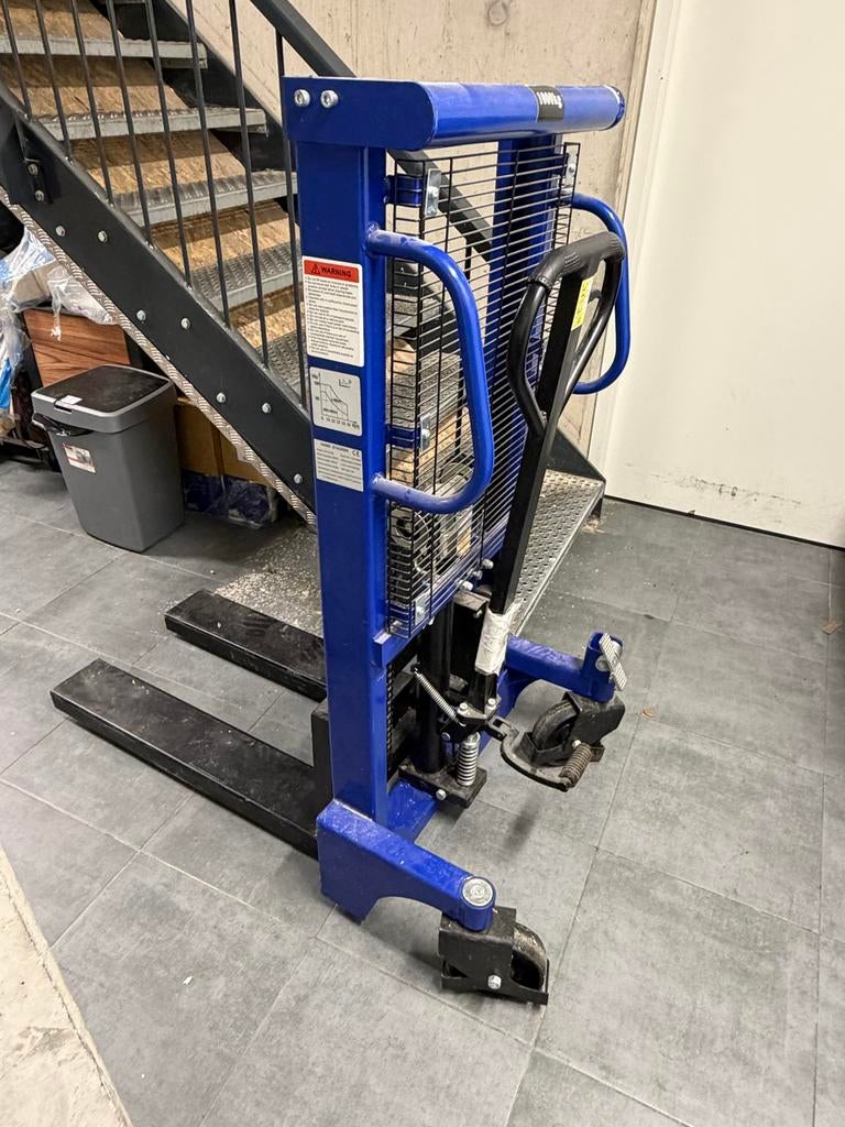 Stapelaar / heftruck – 1000 kg, Zakelijke goederen, Machines en Bouw | Heftrucks en Intern transport, Tot 1000 kg, Ophalen of Verzenden