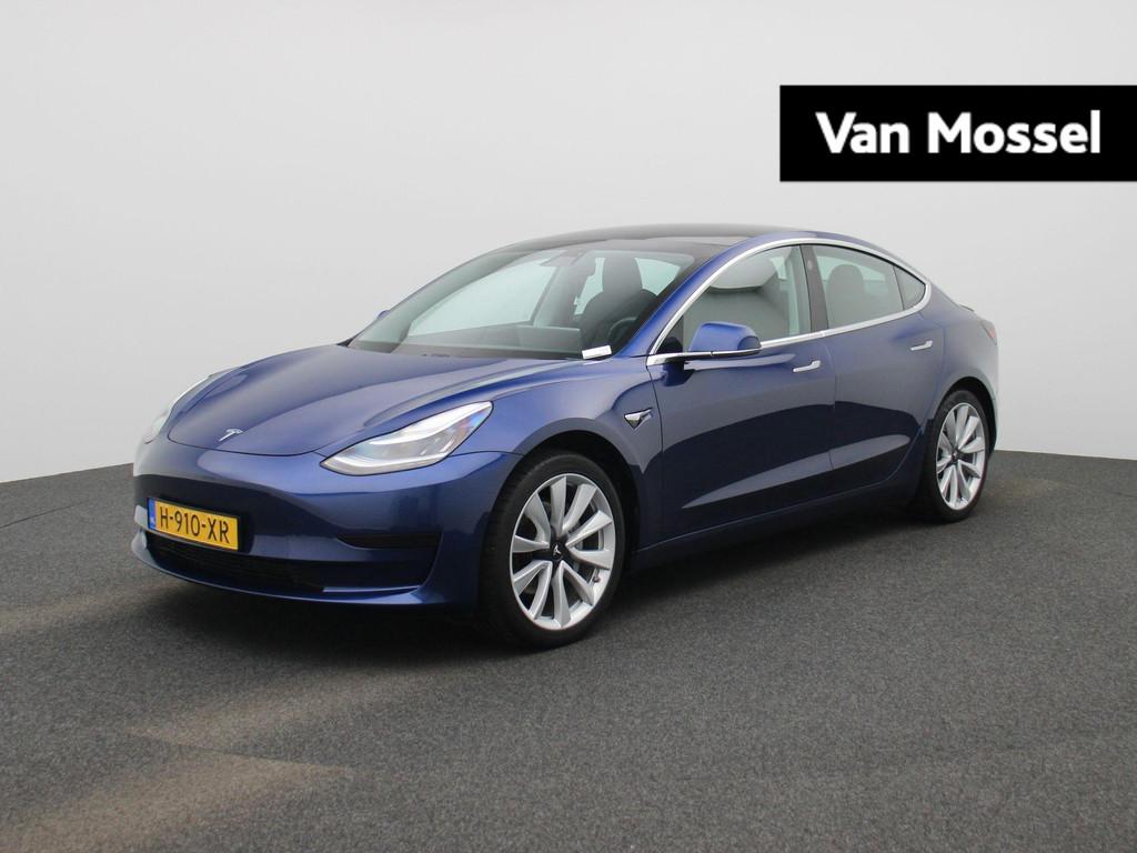 Tesla Model 3 Standard RWD Plus 60 kWh | Stoelverwarming | P, Auto's, Tesla, Automaat, Gebruikt, Blauw, Stoelverwarming