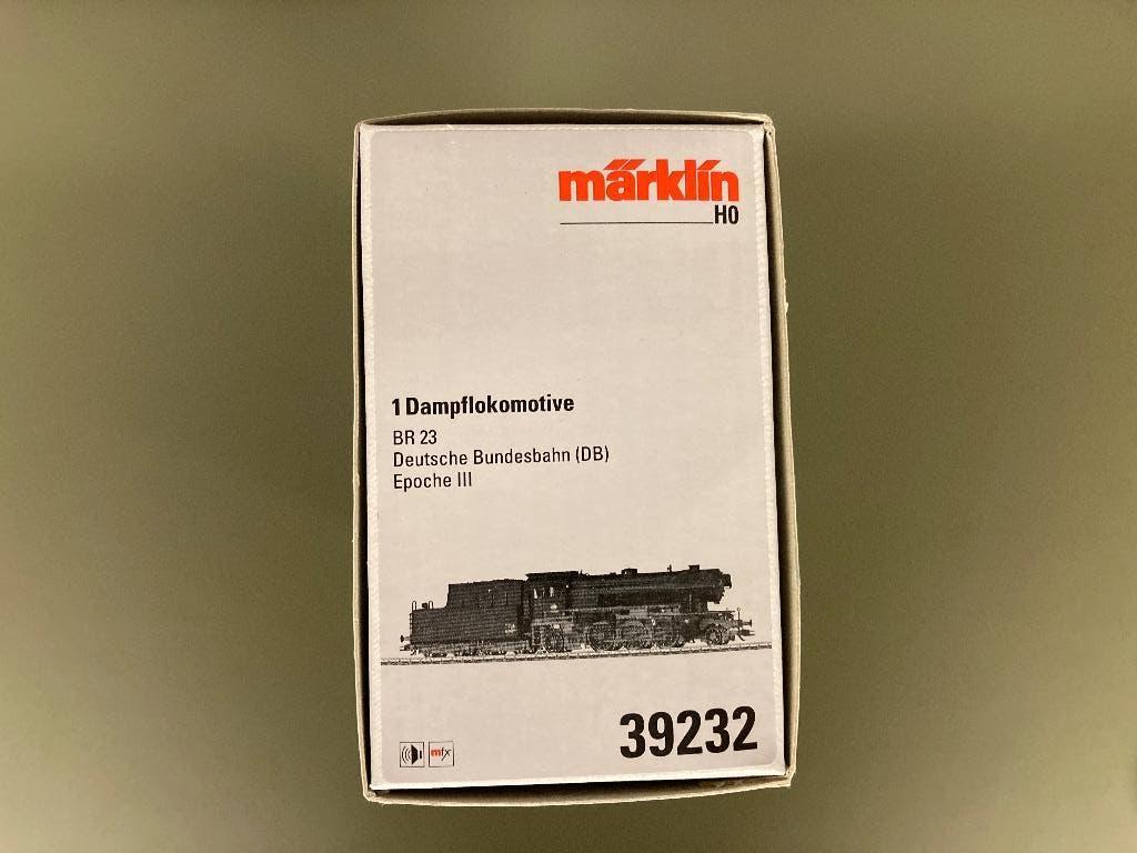Märklin H0 / 39232 Stoomlocomotief BR 23 (DB) Lmtd., Wisselstroom, Gebruikt, Locomotief, Ophalen of Verzenden