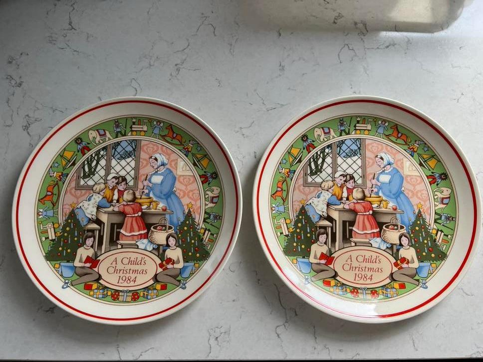 Borden Wedgwood “A Child’s Christmas”., Antiek en Kunst, Ophalen of Verzenden