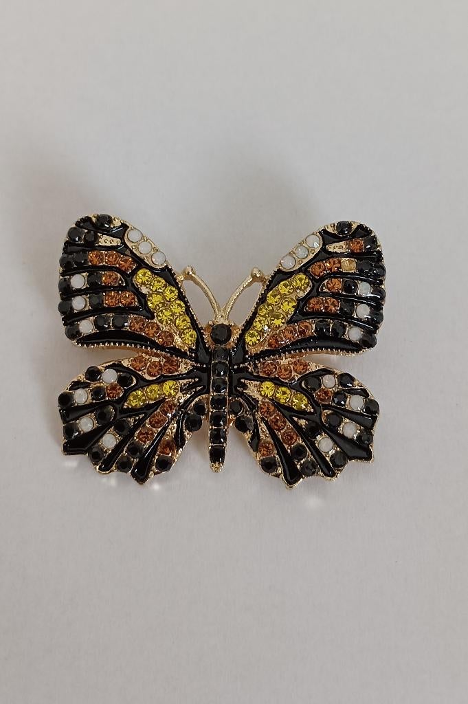 Vlinder broche, Overige materialen, Overige kleuren, Minder dan 4 cm, Nieuw