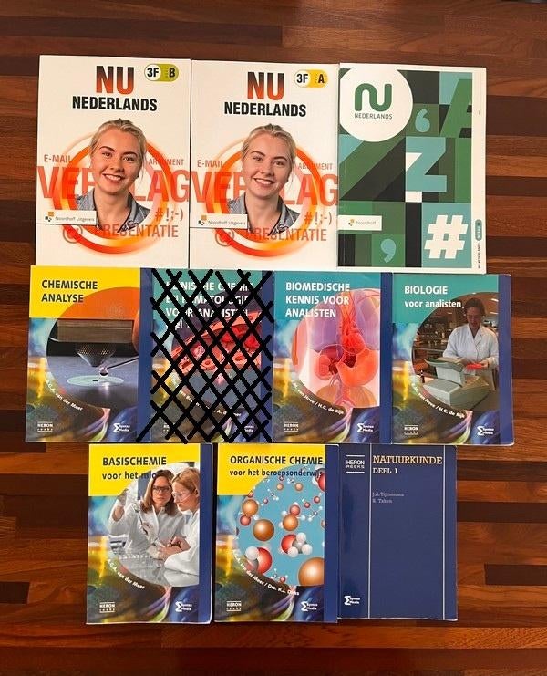 MBO Laboratoriumtechniek studie school boeken MLO boek, Boeken, Ophalen of Verzenden, Beta, Zo goed als nieuw, MBO