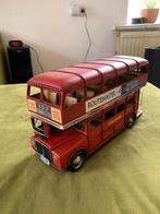 Miniatuur voertuig metaal oude oldtimer Engelse dubbeldekker, Overige merken, Auto, Groter dan 1:32, Nieuw