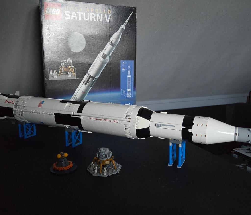 Lego Ideas 92176 Apollo Saturn V, Kinderen en Baby's, Speelgoed | Duplo en Lego, Ophalen, Compleet, Lego, Complete set