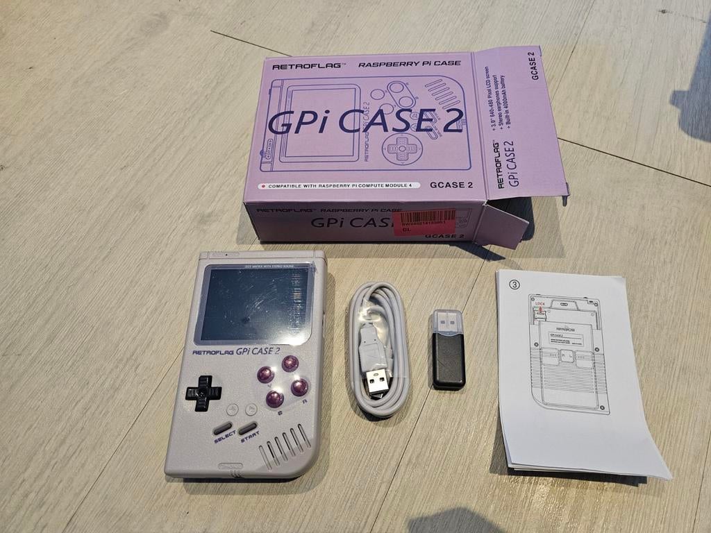 Retroflag GPi Case 2 (zonder Raspberry Pi CM4 module), Computers en Software, Computerbehuizingen, Ophalen of Verzenden