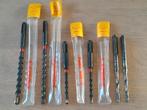 6 HILTY BOREN 4 X NIEUW 2 X gebruikt 6-8-10 MM, Ophalen of Verzenden, Nieuw, Overige typen, Klopboormechanisme