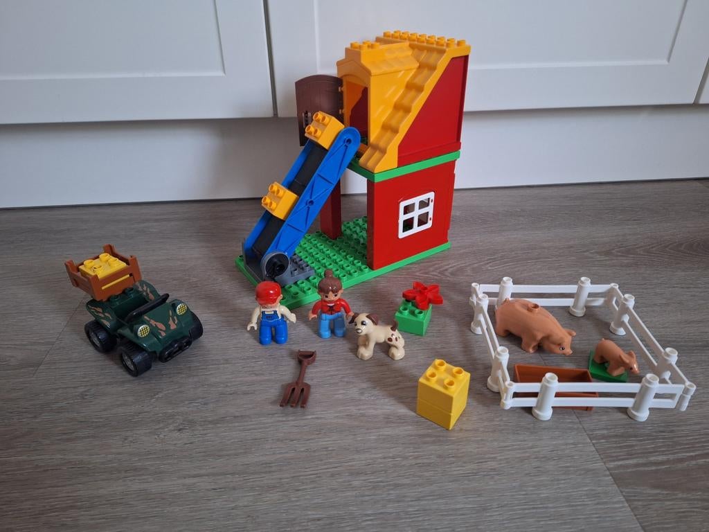 Duplo boerderij, Ophalen of Verzenden, Zo goed als nieuw, Losse stenen, Duplo