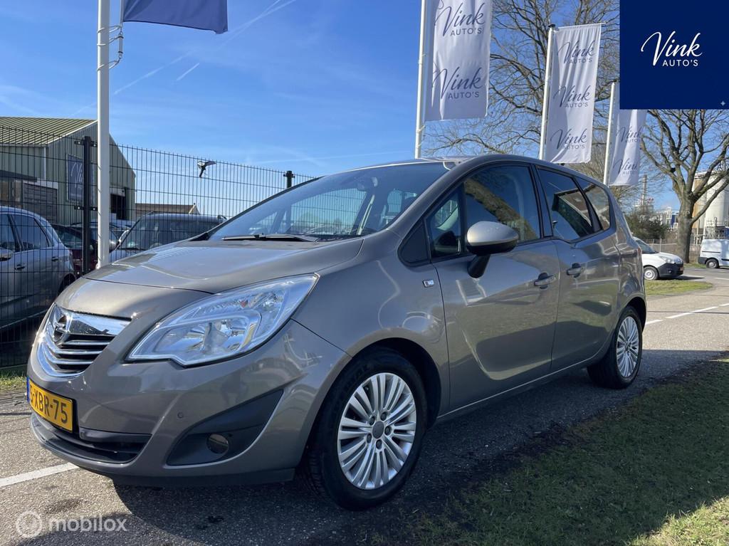 Opel Meriva 1.4 Turbo Cosmo | AUTOMAAT | 1E EIGENAAR | Hoge, Auto's, Gebruikt, Euro 6, 4 cilinders, Bruin