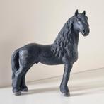Schleich Fries paard 2014 - Zwart hengst speelfiguur., Ophalen of Verzenden, Gebruikt