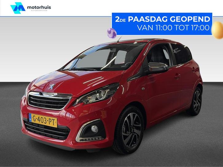 Peugeot 108 1.0 e-VTi 72pk 5D TOP! Allure CABRIO CAMERA KEYL, Auto's, Peugeot, Bedrijf, Te koop, Achteruitrijcamera, Airbags, Airconditioning