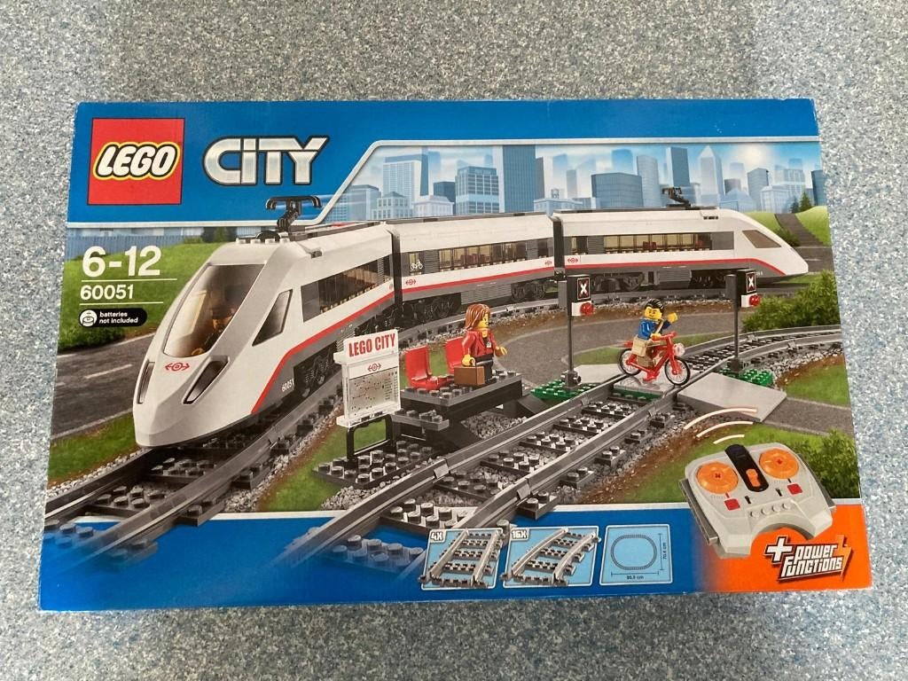 Lego City High-speed Passenger Train 60051, City, Lego, Nieuw, Ophalen of Verzenden