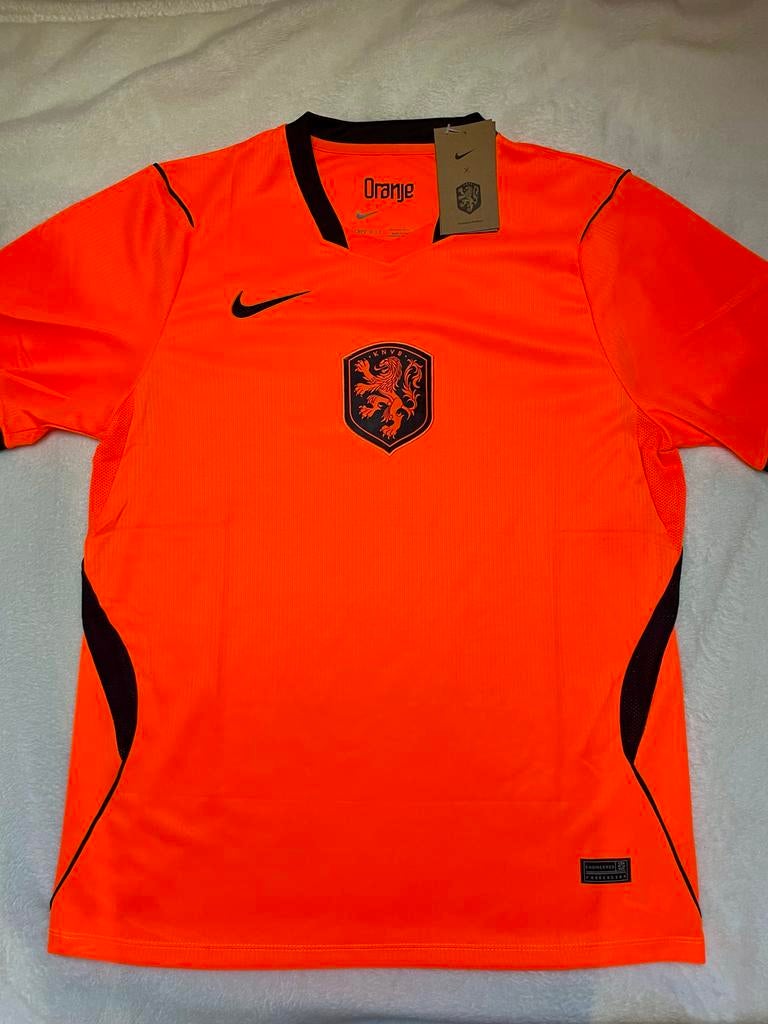 Oranje Nike Voetbalshirt - Nieuw met labels. WK, Maat L, Ophalen of Verzenden, Nieuw, Shirt