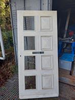 Voordeur 93x201,5 cm met glaslatten, Doe-het-zelf en Verbouw, Deuren en Horren, Ophalen, Glas, Buitendeur, 200 tot 215 cm