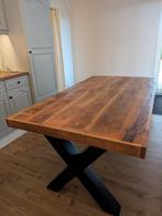 Eettafel Mango hout 180x100, Ophalen, 50 tot 100 cm, Zo goed als nieuw, Vijf personen of meer