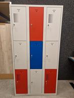 Refurbished Locker 9 Kluisjes met cilinderslot, Huis en Inrichting, Kasten | Lockerkasten, Ophalen, Zo goed als nieuw, Refurbished industrieel
