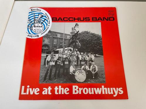 C435 Vinyl LP Bacchus Band Live at the Brouwhuys, Cd's en Dvd's, Vinyl | Wereldmuziek, Gebruikt, Ophalen of Verzenden