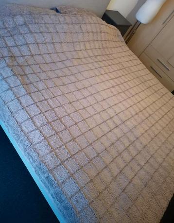 Teddy Dekbedovertrek Beige 240/200 beschikbaar voor biedingen