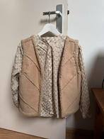 Aaiko blouse met gilet in maat XS, Ophalen of Verzenden, Zo goed als nieuw, Maat 34 (XS) of kleiner, Beige
