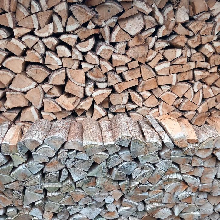 Kachelhout Eik - 3 jaar gedroogd, Tuin en Terras, Haardhout, Blokken, Eikenhout, 6 m³ of meer, Ophalen