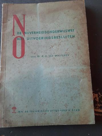 Nijverheidsonderwijswet 1959 beschikbaar voor biedingen