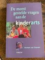 H. van Tinteren - De meest gestelde vragen aan de kinderarts, Dieet en Voeding, H. van Tinteren, Ophalen of Verzenden, Zo goed als nieuw