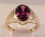 Massief gouden ring met Rhodoliet, Harry Ivens, nieuw, Verzenden, Nieuw, 17 tot 18, Met edelsteen