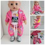 Baby born kleertjes 4 delige set DeLuxe Babyborn., Ophalen of Verzenden, Zo goed als nieuw, Babypop