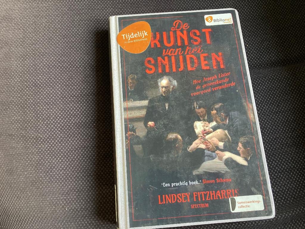 🔪 De kunst van het snijden - Lindsey Fitzharris, Ophalen of Verzenden, Zo goed als nieuw