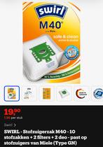 Stofzuiger zakken, Ophalen of Verzenden, Overige typen