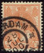 Nederland 1899, Kon. Wilhelmina, bontkraag, 3 cent, oranje, Verzenden, T/m 1940, Gestempeld